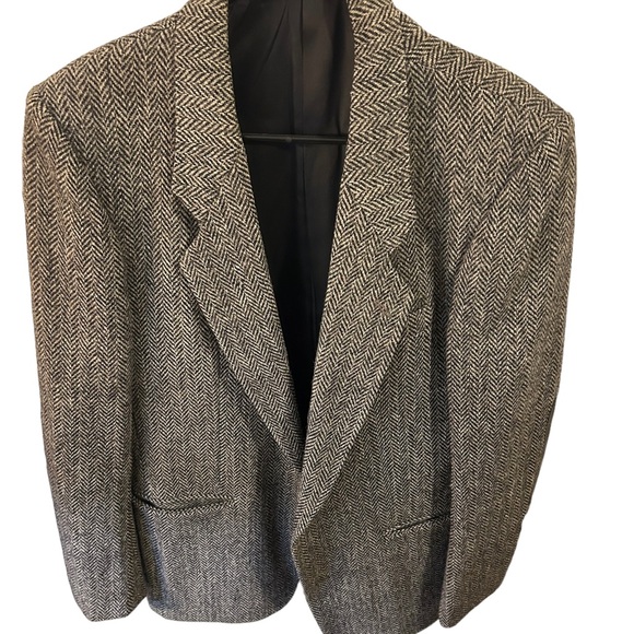 Vintage Harris Tweed Men’s Blazer XL - Picture 3 of 13